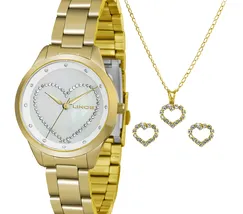 Relógio Lince Funny Feminino LRG4557L Dourado 50m Original | Taniguchi Relógios - imagem 1