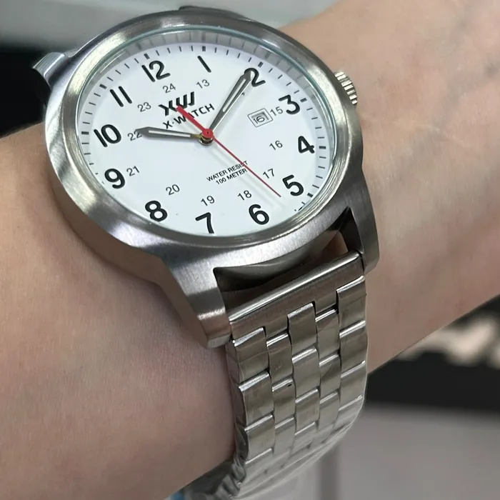 Relógio X-Watch Analógico XMSS1063 XTEEL Aço 100m Original | Taniguchi Relógios