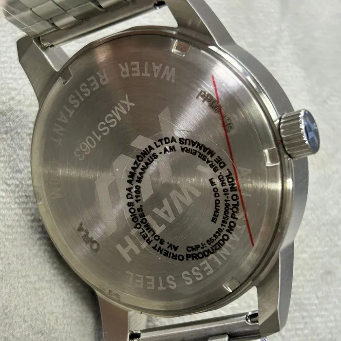 Relógio X-Watch Analógico XMSS1063 XTEEL Aço 100m Original | Taniguchi Relógios