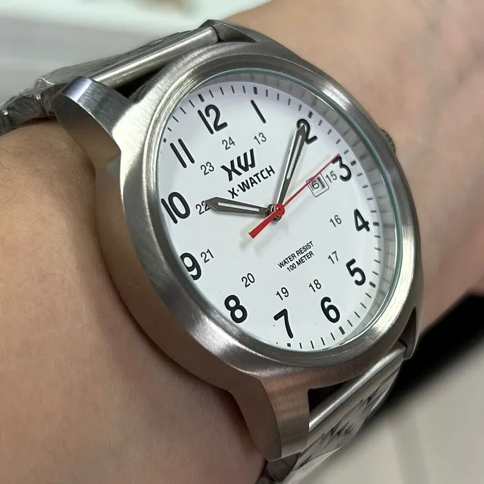 Relógio X-Watch Analógico XMSS1063 XTEEL Aço 100m Original | Taniguchi Relógios