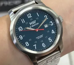 Relógio X-Watch Analógico XMSS1063 XTEEL Aço 100m Original | Taniguchi Relógios - imagem 1
