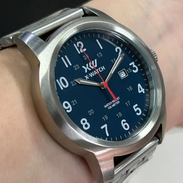 Relógio X-Watch Analógico XMSS1063 XTEEL Aço 100m Original | Taniguchi Relógios