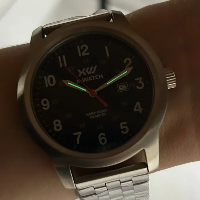 Relógio X-Watch Analógico XMSS1063 XTEEL Aço 100m Original | Taniguchi Relógios