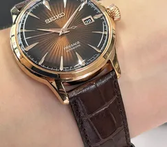 Seiko Presage Automático Cocktail time SRPB46J1 Manhattan - imagem 3