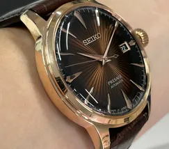 Seiko Presage Automático Cocktail time SRPB46J1 Manhattan - imagem 4
