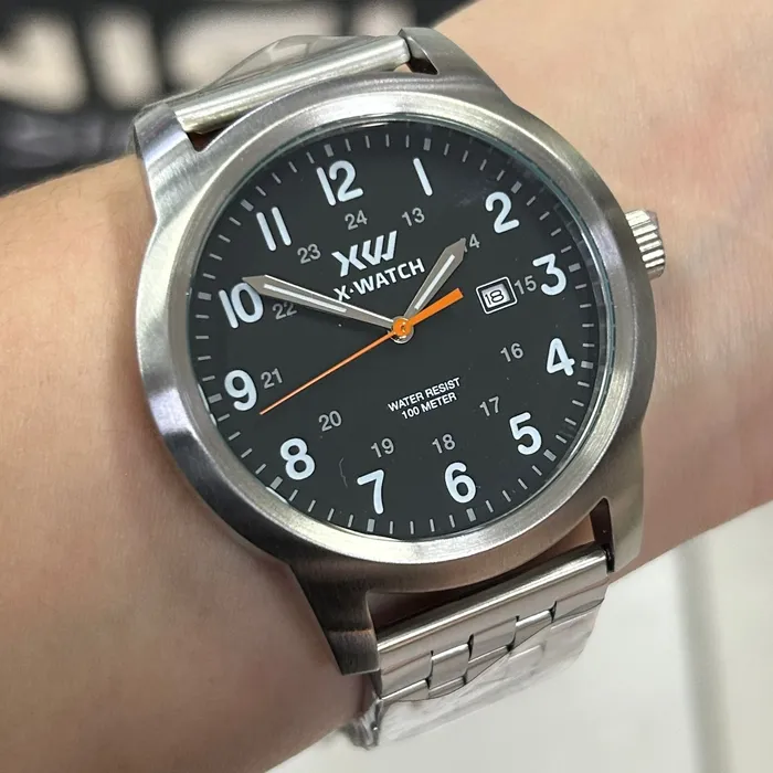 Relógio X-Watch Analógico XMSS1063 XTEEL Aço 100m Original | Taniguchi Relógios