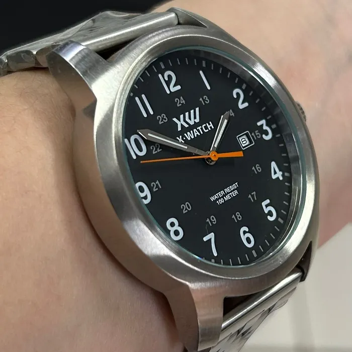 Relógio X-Watch Analógico XMSS1063 XTEEL Aço 100m Original | Taniguchi Relógios