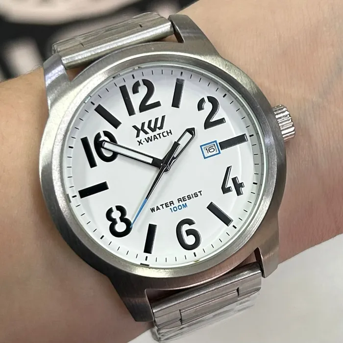 Relógio X-Watch Analógico XFSS1001 XTEEL Aço 100m Original | Taniguchi Relógios