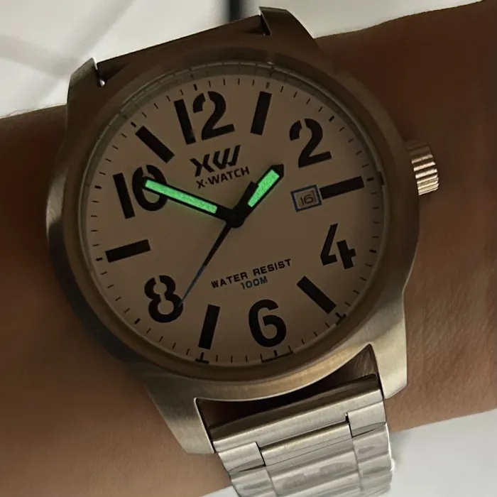 Relógio X-Watch Analógico XFSS1001 XTEEL Aço 100m Original | Taniguchi Relógios
