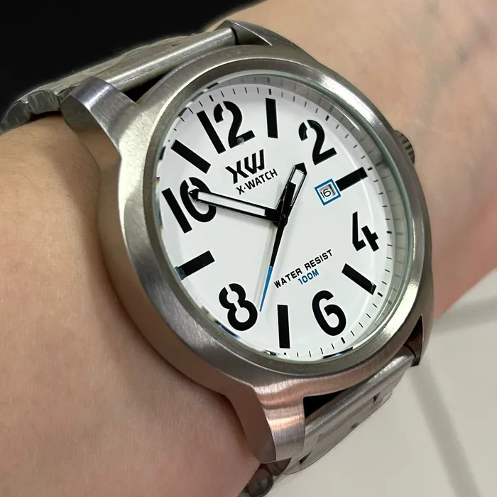 Relógio X-Watch Analógico XFSS1001 XTEEL Aço 100m Original | Taniguchi Relógios