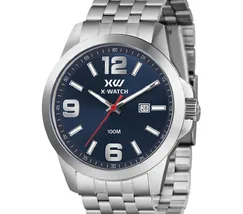 Relógio X-Watch Analógico XMSS1064 XTEEL Azul 100m Original | Taniguchi Relógios - imagem 2