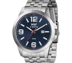 Relógio X-Watch Analógico XMSS1064 XTEEL Azul 100m Original | Taniguchi Relógios - imagem 2