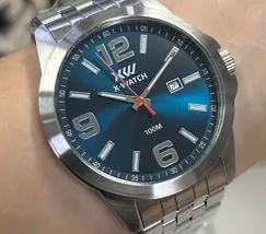 Relógio X-Watch Analógico XMSS1064 XTEEL Azul 100m Original | Taniguchi Relógios - imagem 1