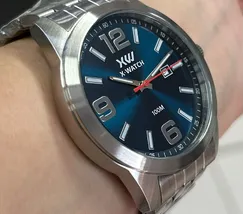 Relógio X-Watch Analógico XMSS1064 XTEEL Azul 100m Original | Taniguchi Relógios - imagem 3