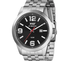 Relógio X-Watch Analógico XMSS1064 XTEEL Preto 100m Original | Taniguchi Relógios - imagem 2