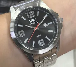 Relógio X-Watch Analógico XMSS1064 XTEEL Preto 100m Original | Taniguchi Relógios - imagem 1