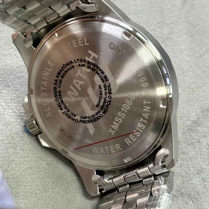 Relógio X-Watch Analógico XMSS1064 XTEEL Preto 100m Original | Taniguchi Relógios