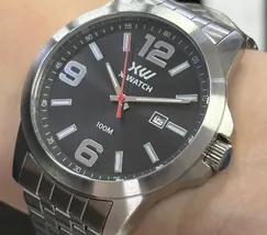 Relógio X-Watch Analógico XMSS1064 XTEEL Preto 100m Original | Taniguchi Relógios - imagem 4