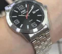 Relógio X-Watch Analógico XMSS1064 XTEEL Preto 100m Original | Taniguchi Relógios - imagem 5