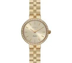 Relógio Orient Eternal Feminino FGSS0242 Safira Dourado Original | Taniguchi Relógios - imagem 1