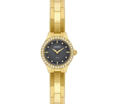 Relógio Orient Mini Feminino FGSS0218 Dourado Preto Original | Taniguchi Relógios - imagem 2
