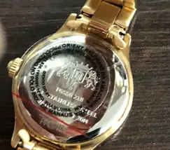Relógio Orient Mini Feminino FGSS0218 Dourado Preto Original | Taniguchi Relógios - imagem 6