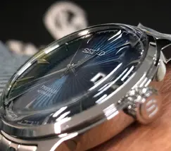 Seiko Presage Automático Cocktail time SRPB41J1 Blue moon - imagem 4