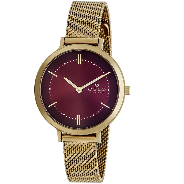 Oslo Feminino  Slim Quartzo OFGSSS9T0020 Vermelho