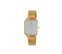 Relógio Oslo Slim Feminino OLGSSS9T0001 Dourado Safira Original | Taniguchi Relógios - imagem 2
