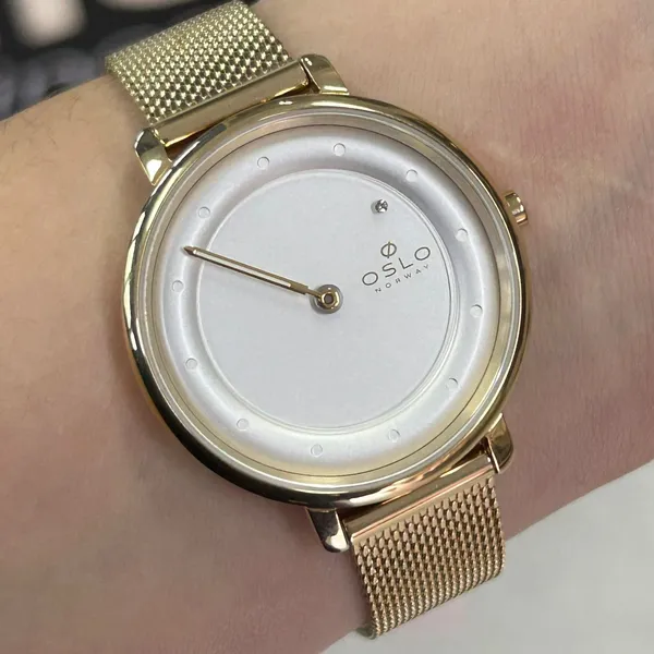 Oslo Feminino  Slim Quartzo OFGSSS9T0015-S1KX Prata