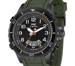 Relógio X-Watch Anadigi XMNPA021 XTYLE IP Black 100m Original | Taniguchi Relógios - imagem 2