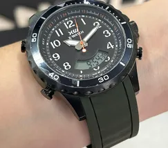 Relógio X-Watch Anadigi XMNPA021 XTYLE IP Black 100m Original | Taniguchi Relógios - imagem 5