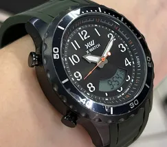 Relógio X-Watch Anadigi XMNPA021 XTYLE IP Black 100m Original | Taniguchi Relógios - imagem 3