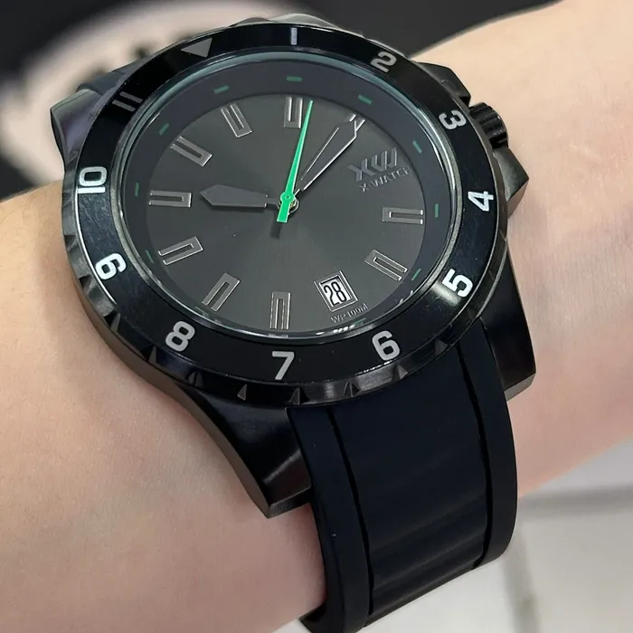 Relógio X-Watch Analógico XMNP1007 XTEEL IP Black 100m Original | Taniguchi Relógios