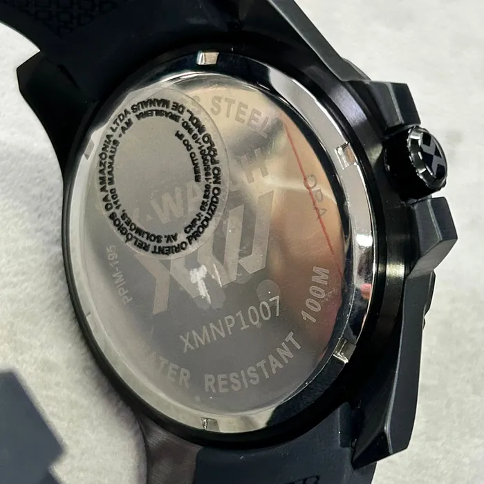 Relógio X-Watch Analógico XMNP1007 XTEEL IP Black 100m Original | Taniguchi Relógios