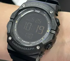 Relógio X-Watch Digital XMPPD779 XTYLE Silicone 100m Original | Taniguchi Relógios - imagem 4