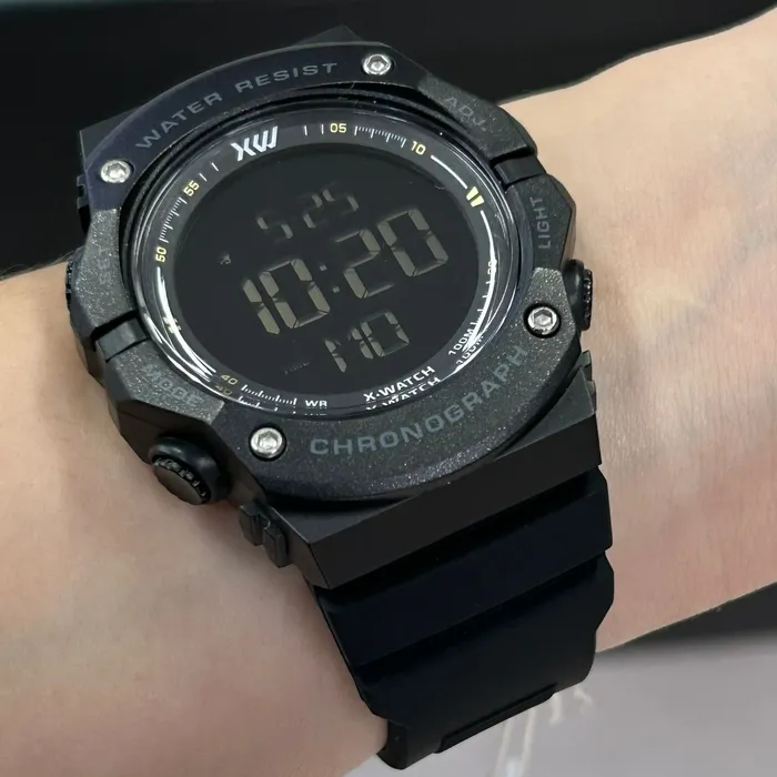 Relógio X-Watch Digital XMPPD779 XTYLE Silicone 100m Original | Taniguchi Relógios
