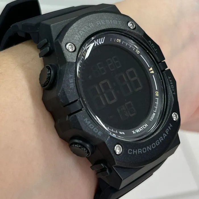 Relógio X-Watch Digital XMPPD779 XTYLE Silicone 100m Original | Taniguchi Relógios