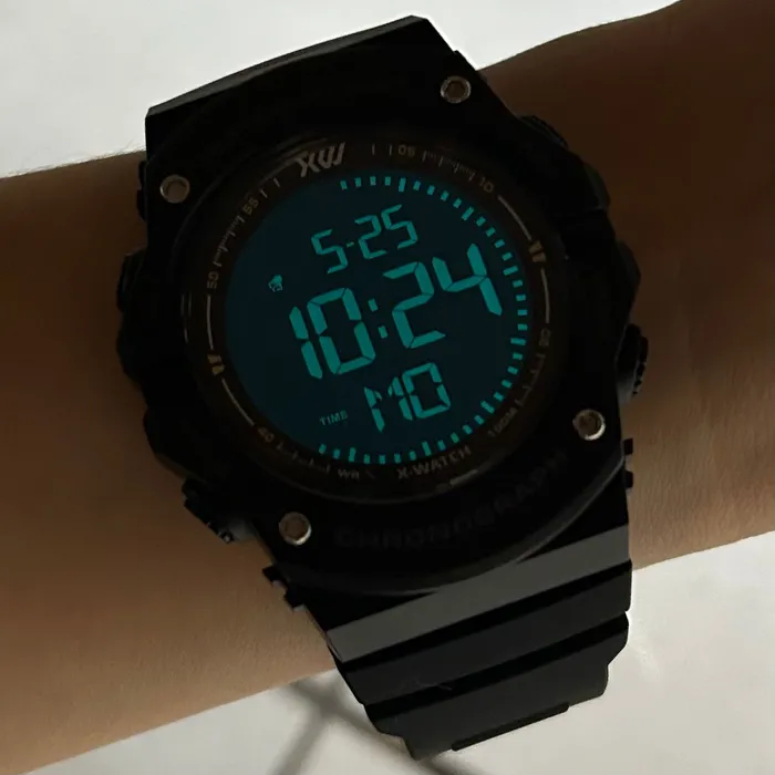 Relógio X-Watch Digital XMPPD779 XTYLE Silicone 100m Original | Taniguchi Relógios