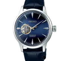Seiko Presage Automático Cocktail time SSA405J1 open heart Blue moon - imagem 2