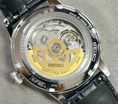 Seiko Presage Automático Cocktail time SSA405J1 open heart Blue moon - imagem 7