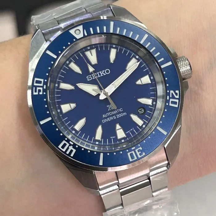Relógio Seiko Prospex "Shogu-rai" SRPL51B1 Automático Safira Original | Taniguchi Relógios