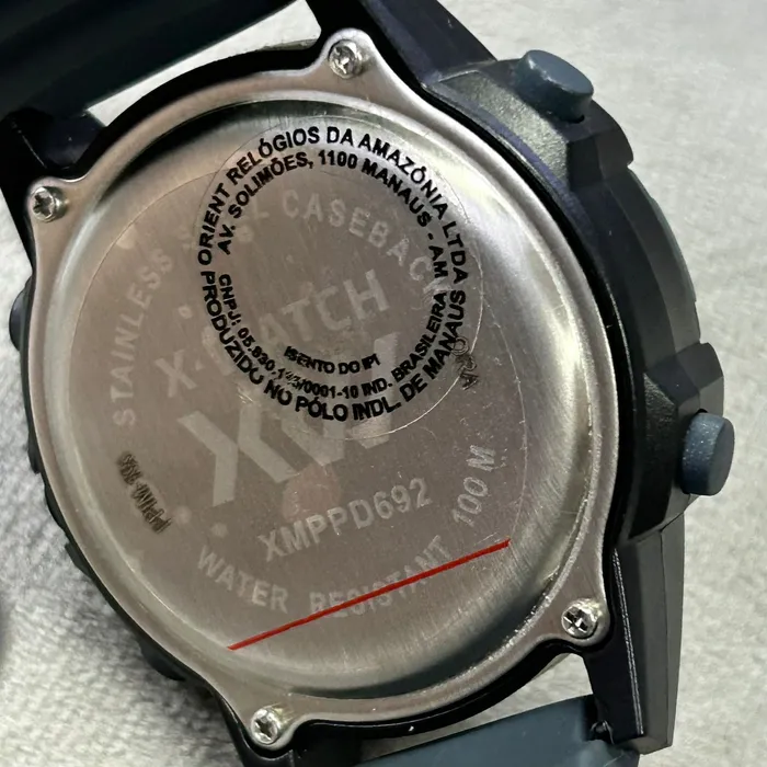 Relógio X-Watch Digital XMPPD692 XPORT Silicone 100m Original | Taniguchi Relógios