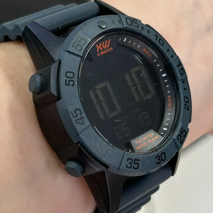 Relógio X-Watch Digital XMPPD692 XPORT Silicone 100m Original | Taniguchi Relógios