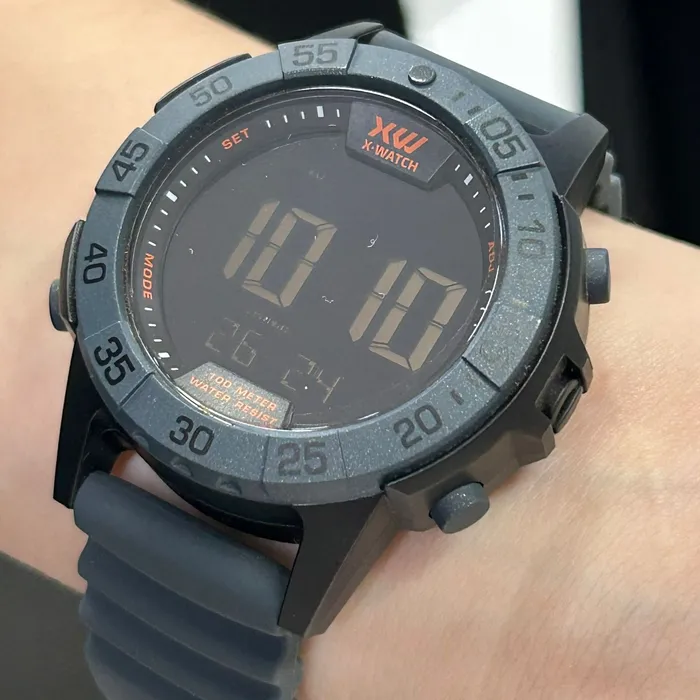Relógio X-Watch Digital XMPPD692 XPORT Silicone 100m Original | Taniguchi Relógios