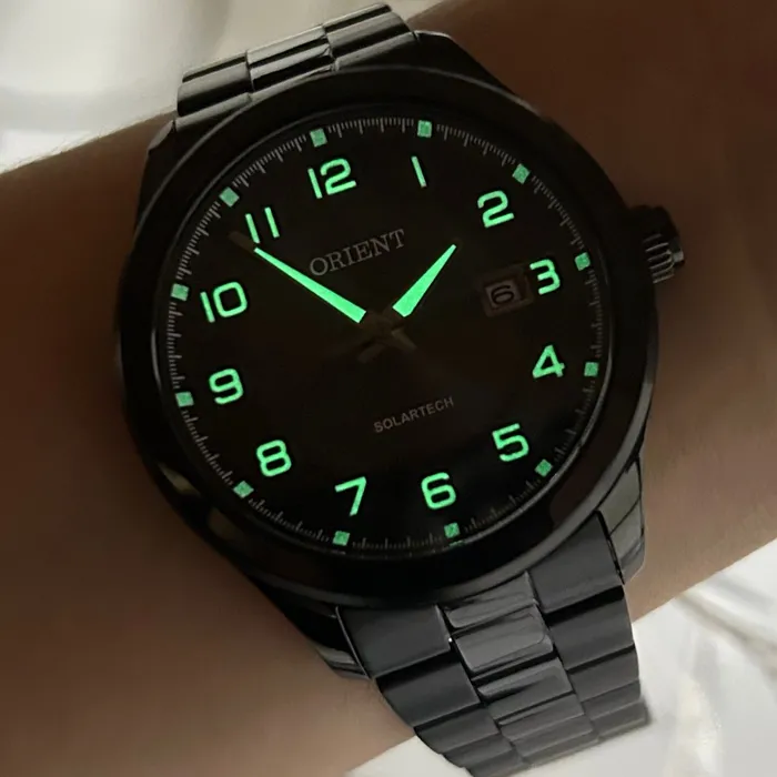 Relógio Orient ST NeoSports Solartech MPSS1060 Preto Original | Taniguchi Relógios