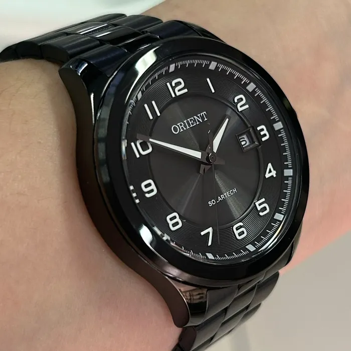 Relógio Orient ST NeoSports Solartech MPSS1060 Preto Original | Taniguchi Relógios