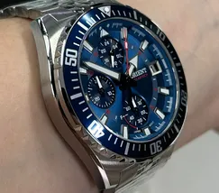Relógio Orient Solartech Cronógrafo MBSSC310 Safira Original | Taniguchi Relógios - imagem 3