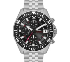 Relógio Orient Solartech Cronógrafo MBSSC310 Safira Original | Taniguchi Relógios - imagem 2