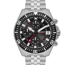 Relógio Orient Solartech Cronógrafo MBSSC310 Safira Original | Taniguchi Relógios - imagem 2